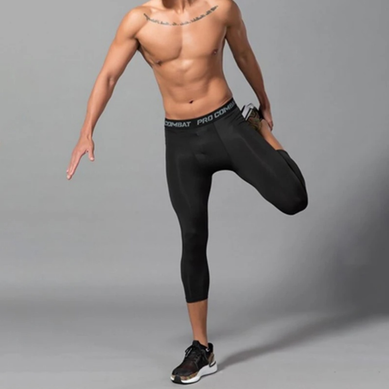 Crossfit Victory - Leggings de course pour hommes, collants