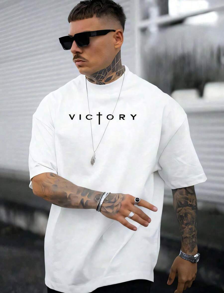T-shirt noir pour homme, col r - Crossfit Victory avis et prix