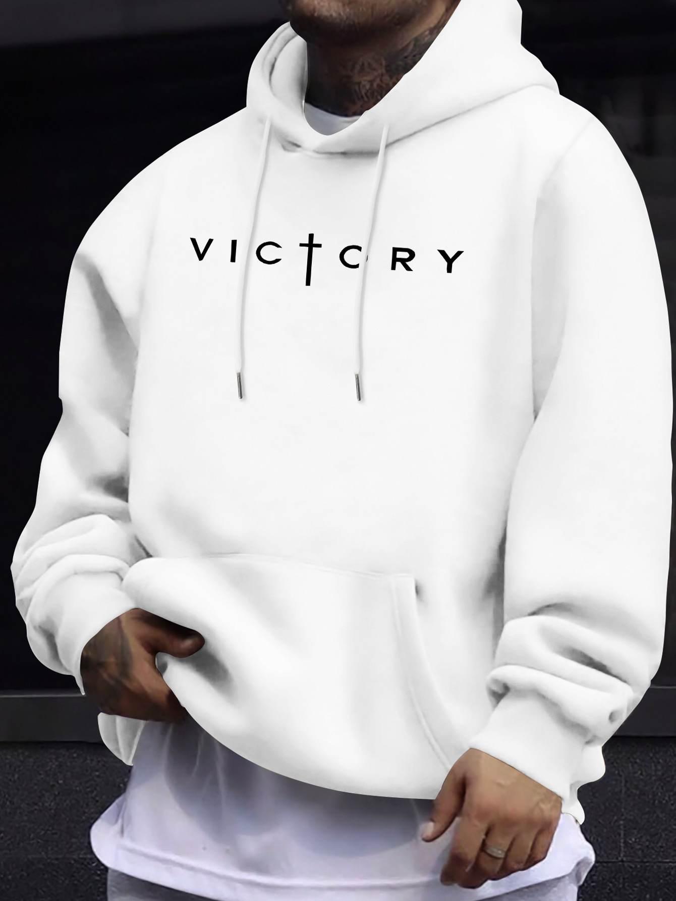 Sweat-shirt à capuche pour hom - Crossfit Victory avis et prix