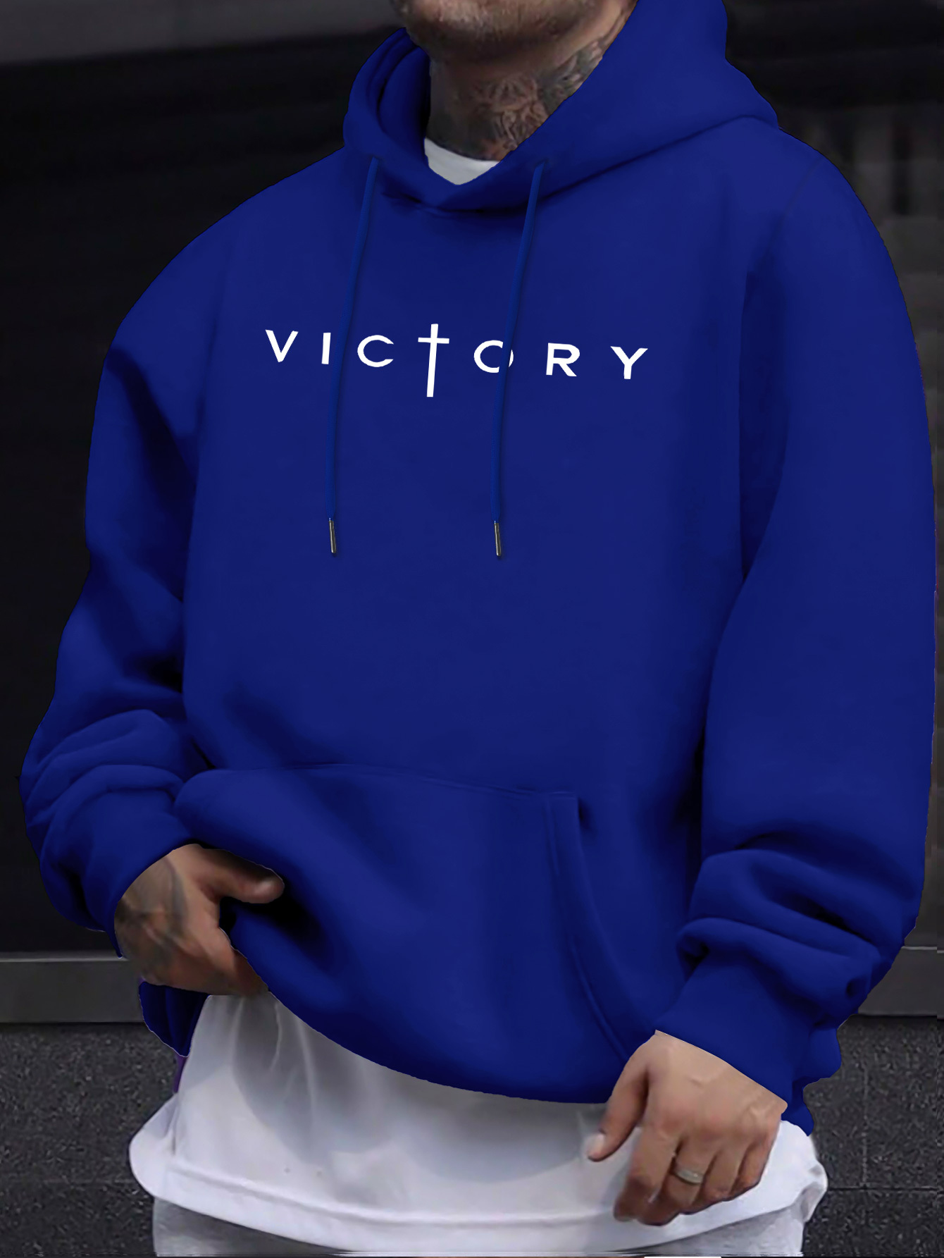 Sweat-shirt à capuche pour hom - Crossfit Victory avis et prix